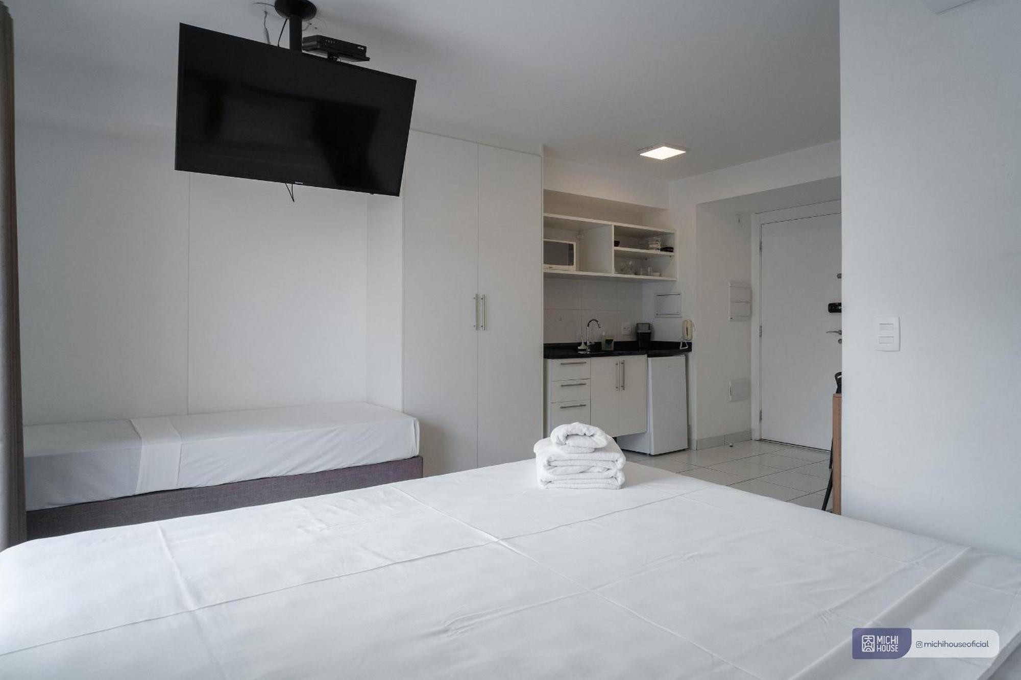 Mh 50506 - Encantador Studio Expo Cn Wi-fi/ac/vg Apartamento *